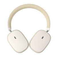 НАВУШНИКИ BASEUS BOWIE H1 NOISE-CANCELLING WIRELESS HEADPHONES RICE WHITE