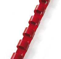 Пластиковые пружины красные Ф 6 мм, уп 100 шт