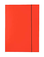 Картонна папка на гумці А4 формат червона Esselte