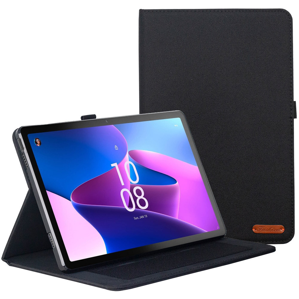Чохол Galeo Fashion TPU Folio для Lenovo Tab M10 Plus 3rd Gen 10.6" TB-125F, TB-128F Black