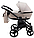 Дитяча коляска 2 в 1 Bair City шкіра 100% 79 лате, фото 2