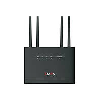 3G/4G модем и Wi-Fi роутер Zjiapa A80 с 4 антеннами (Черный)