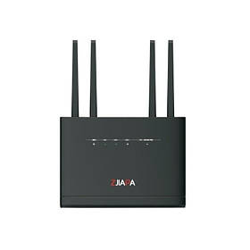 3G/4G модем і Wi-Fi роутер Zjiapa A80 з 4 антенами (Чорний)