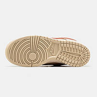 Стильне жіноче взуття Nike SB Dunk Low Terry Swoosh. Класні кроссівки для дівчат Найк СБ Данк весна осінь., фото 4