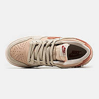 Стильне жіноче взуття Nike SB Dunk Low Terry Swoosh. Класні кроссівки для дівчат Найк СБ Данк весна осінь., фото 6