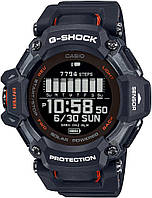 Мужские водонепроницаемые полимерные наручные часы Casio G-Shock GBD-H2000-1AER с полимерным ремешком