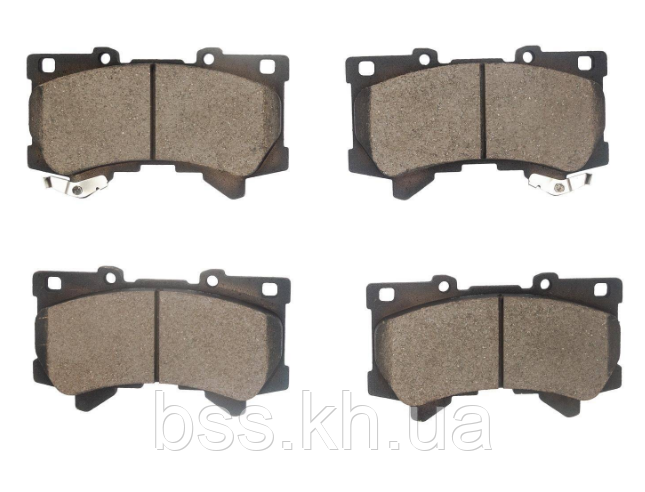 Колодки гальмівні передні  R1 Concepts HD  для TLC 300/LX600 Tundra 0446560380