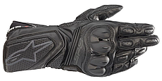 МОТОРУКАВИЦІ ШКІРЯНІ ALPINESTARS SP-8 V3 BLACK