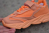 Стильні дитячі кросівки Kimboo оранжеві р32  20.0 см, фото 4