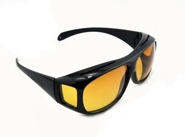 Окуляри для водіїв антифари HD Vision (жовті) антивідблискові окуляри, півпор плюс