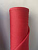 Лляна костюмна тканина червоного кольору, колір 1427, фото 7