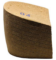 Каблук деревянный (мазанит) женский №04 (высота-5,2 мм)