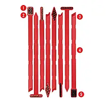 Набір щіток і скребків Real Avid Bolt Smart Brush®, набір для чищення зброї (AVSB01), фото 5