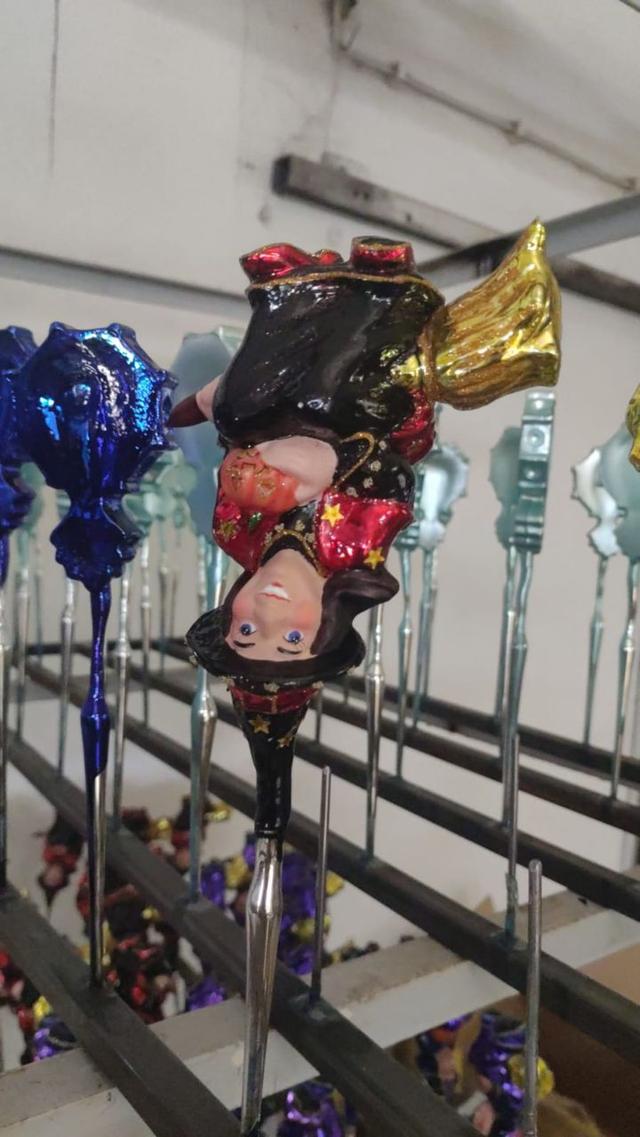 відьма  игрушка на елку 