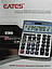 Калькулятор "EATES" BM-12V бухгалтерський (12 розрядний, 2 живлення), фото 2