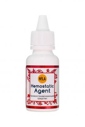 Nila Hemostatic Agent Кровоспинний засіб, пластик+піпетка, 30мл, фото 1