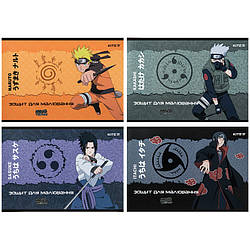 Зошит для малювання Kite Naruto 12 аркушів NR23-241