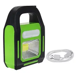 Ліхтар-лампа KINSACH HB-9707A-1LED+COB+LED Green