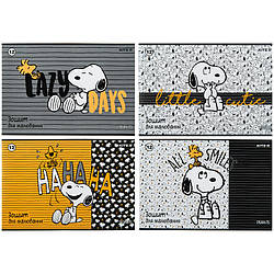 Зошит для малювання Kite Peanuts Snoopy 12 аркушів SN23-241