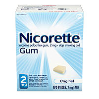 Nicorette (Никоретте) 2 мг, жевательная резинка, помогающая бросить курить, 170 шт.