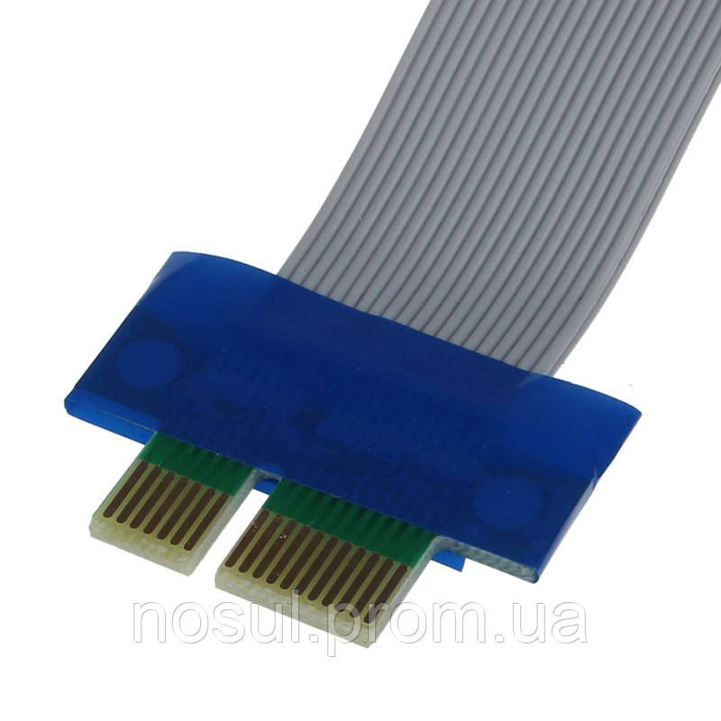 Райзер-переходник PCI-E 1x-16х С ПИТАНИЕМ Molex 4 pin +6 pin гибкий шлейф 1x16 райзер Extender Card PCI-E - фото 4 - id-p306462372