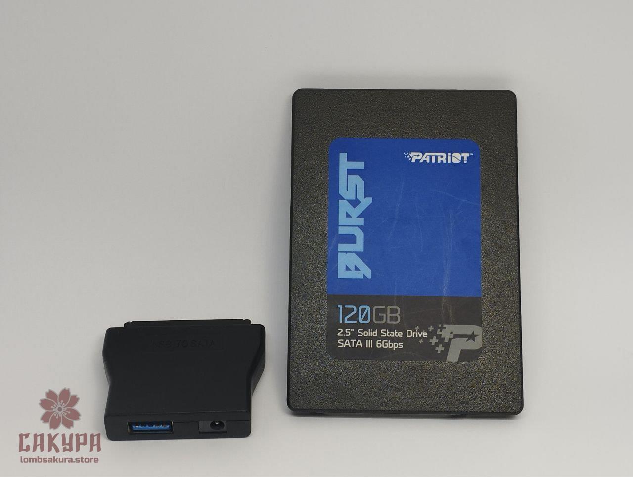 Накопичувач SSD 2.5" 120GB Burst Patriot