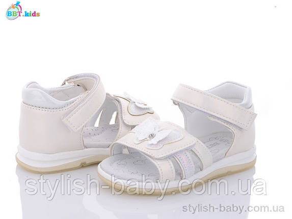 Дитяче літнє взуття гуртом. Дитячі босоніжки 2023 бренда BBT Kids для дівчаток (рр. з 23 по 28), фото 1