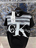 Чоловіча футболка Calvin Klein D11073 чорна S, М, L, фото 2