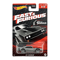 Тематическая Машинка Hot Wheels Ice Charger Fast & Furious 1:64 HNR98 Grey 1шт