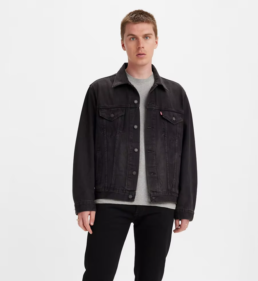 Джинсова чоловіча куртка Levi's оригінал, фото 1