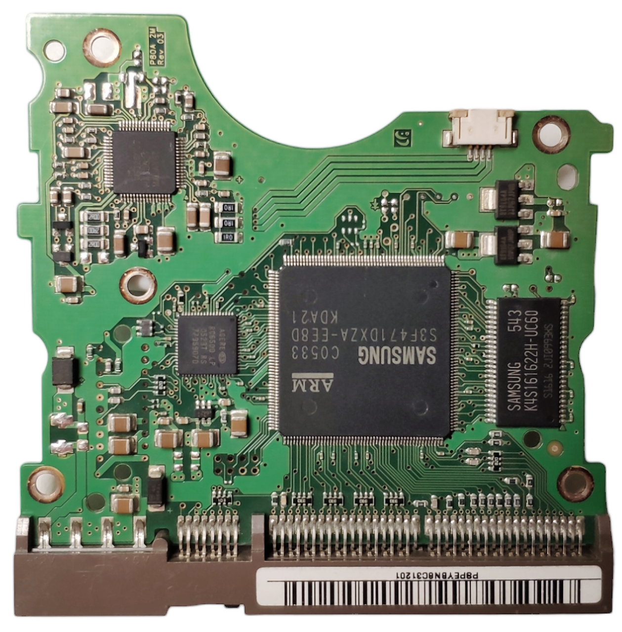Плата HDD PCB BF41-00102A P80A Rev 03 Samsung SP1223N SP1624N