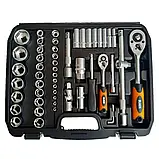 Набір інструментів, ключів BLACK 108 предметів, протиударний кейс, фото 2