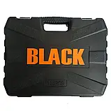 Набір інструментів, ключів BLACK 108 предметів, протиударний кейс, фото 5