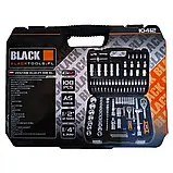 Набір інструментів, ключів BLACK 108 предметів, протиударний кейс, фото 4