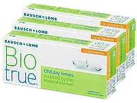 Biotrue ONEday for Astigmatism - Однодневные линзы, 90 шт