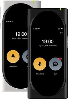 Голосовий електронний перекладач LANGOGO GENESIS, 104 мови, Нейронний переклад (NMT), 4G, eSIM, 2200 мАг