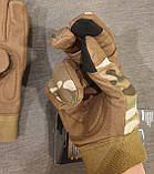 Рукавички тактичні Texar Combat Multicam, фото 2