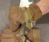 Рукавички тактичні Texar Combat Multicam, фото 4