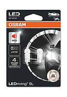 LED лампа OSRAM 2825DRP-02B, W5W, Red, 12v, (2шт)