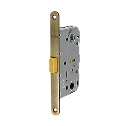 Замок магнітний врізний для міжкімнатних дверей під WC MVM MG-2056 AB бронза