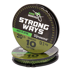 Повідковий матеріал Profmontazh Strong Ways Black Green 15Lb 6.8кг