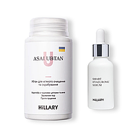 Убтан Hillary ASAI UBTAN, 100 мл + Гіалуронова сироватка Hillary Smart Hyaluronic, 30 мл