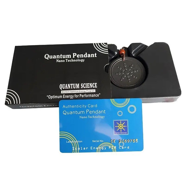 Турмалиновый Энергетический скалярный медальон Quantum Pendant Вековой Восток