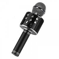 Безпровідний мікрофон для караоке Wster WS-858 Black! BEST