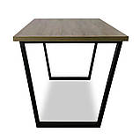 Стіл обідній, кухонний "БІНГО Лайт" з металевими ніжками ТМ "Метал Дизайн", фото 3