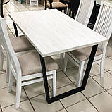 Стіл обідній, кухонний "БІНГО Лайт" з металевими ніжками ТМ "Метал Дизайн", фото 4