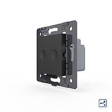 Механізм сенсорний прохідний вимикач Sense 2 сенсора Livolo чорний (782000412)