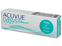 Acuvue Oasys 1-Day with Hydraluxe одноденні контактні лінзи ACUVUE, 30 шт.