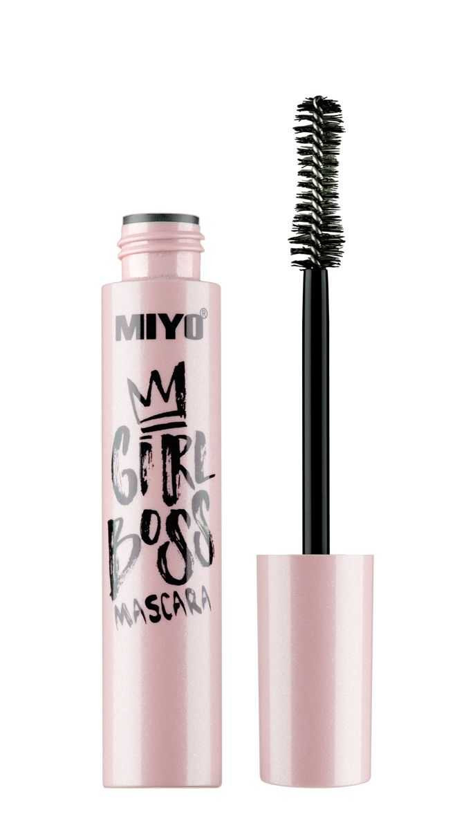 Туш для об'єму та подовження вій "Girl Boss Mascara" Miyo 10 мл