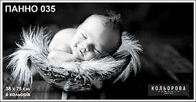 Панно 035 Солодкий сон Схема на тканині для вишивки для вишивки (Кольорова)